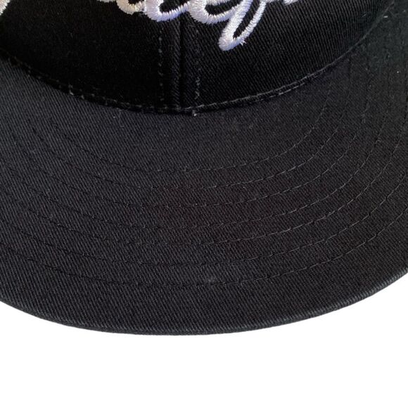 KB Ethos Grateful Embroidered Black Snapback Cotton Baseball Hat Cap - Picture 12 of 12